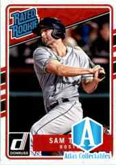 2017 Donruss Chronicles Rated Rookie Sam Travis #210